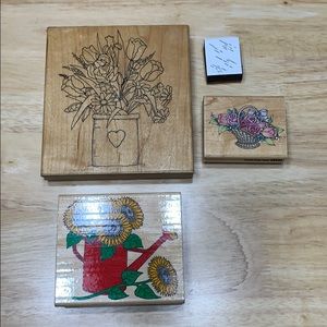 4 stamp set